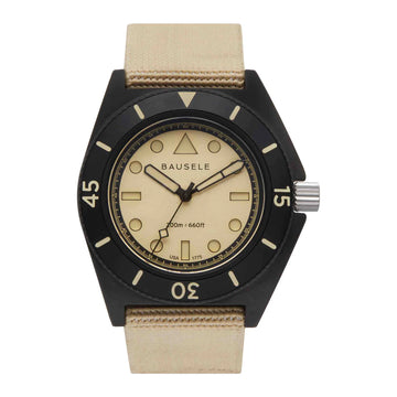 Bausele Sydney Diver Sand - Beige - 39.5mm